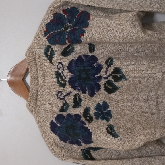 Vintage Cotton/Wool Sweater - Picture 4 of 5